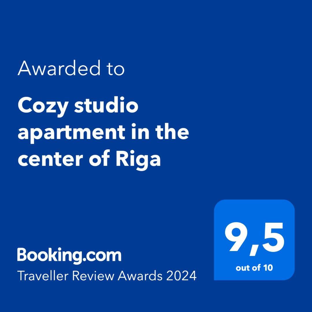 Cozy Studio Apartment In The Center Of Ρίγα Εξωτερικό φωτογραφία