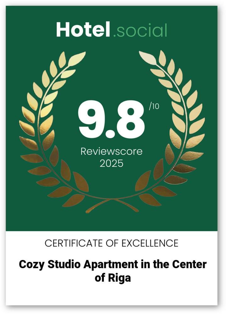 Cozy Studio Apartment In The Center Of Ρίγα Εξωτερικό φωτογραφία